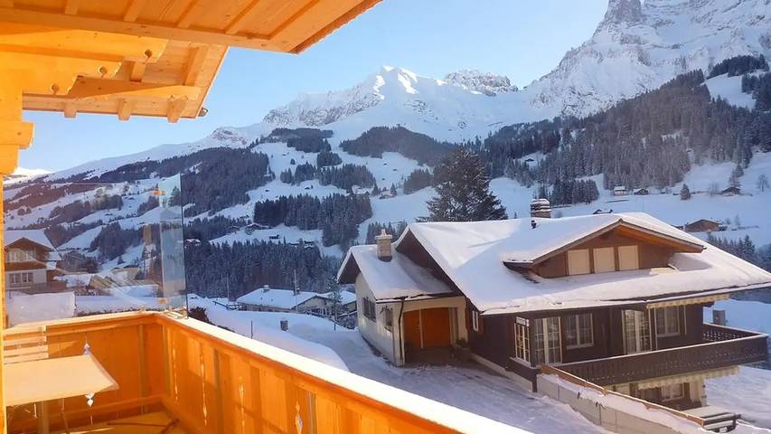 Gîte pour 5 personnes, avec jardin à Adelboden - 2