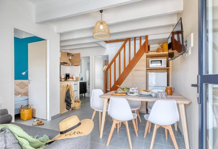 Parc de vacances pour 5 personnes, avec terrasse, adapté aux familles dans Le Pouldu - 3