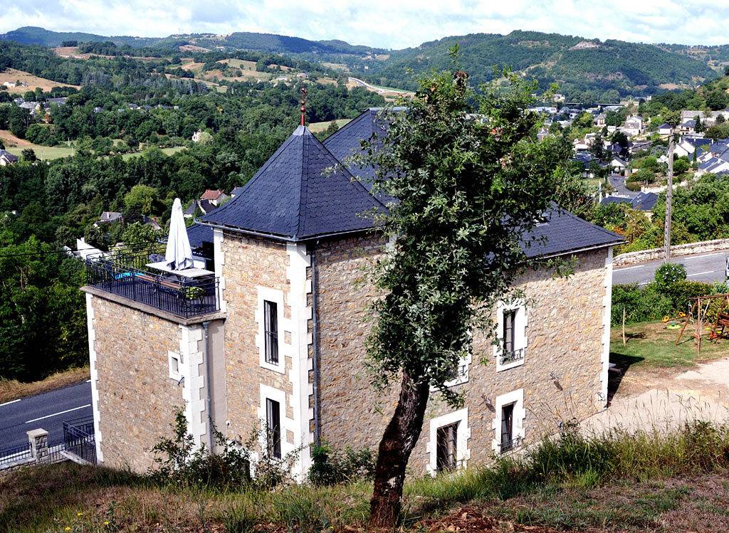 Maison sur la route de Laguiole in Espalion, Massif central