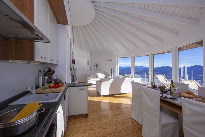 Ganze Wohnung, The Perfect View in a Premeno Penthouse in Pollino (Premeno), Premeno Gemeinde