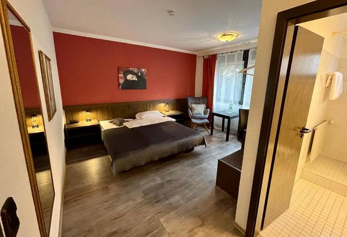 Hotel für 2 Personen, mit Terrasse und Garten in Bad Nauheim