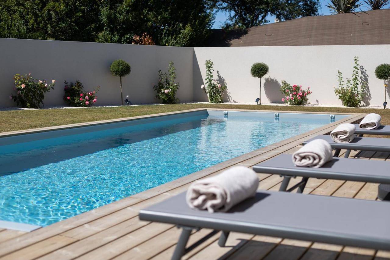 Double Room with Pool View in Plouarzel, Région de Brest