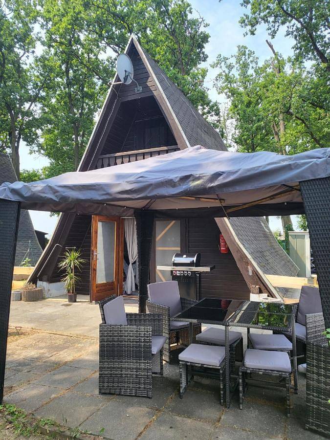 Ferienhaus für 4 Personen, mit Balkon und Terrasse sowie Garten und Ausblick in Dessau-Wörlitzer Gartenreich - 2