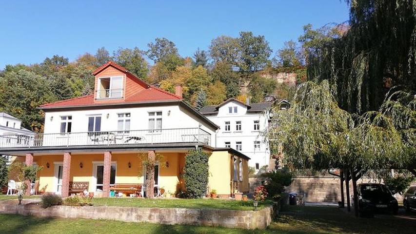Ferienwohnung für 3 Personen, mit Terrasse, mit Haustier in Pirna