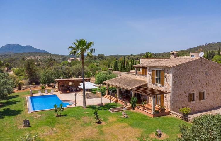 Finca mit Pool für 8 Personen, mit Pool und Terrasse, mit Haustier in Manacor