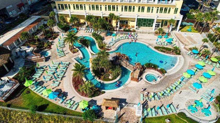 Resort voor 4 personen, with whirlpool and zwembad as well as terras and kinderzwembad - 1