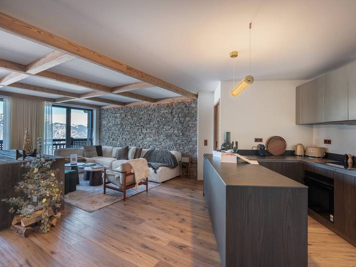 Apartamento entero, Nuevo Apartamento Ski-in/Ski-out en Courchevel con Balcón y Parking in Courchevel 1850, Saint-Bon-Tarentaise
