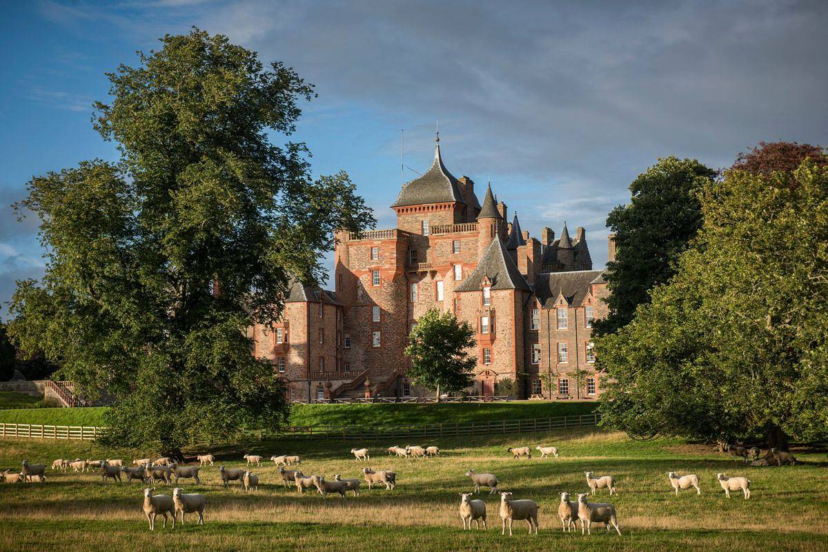 Timeless Castle in Scottish Borders