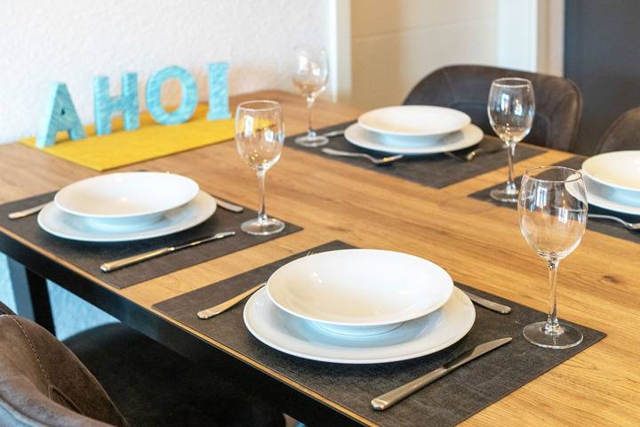 Ferienwohnung für 4 Personen, mit Balkon und Garten in Norddeich - 2