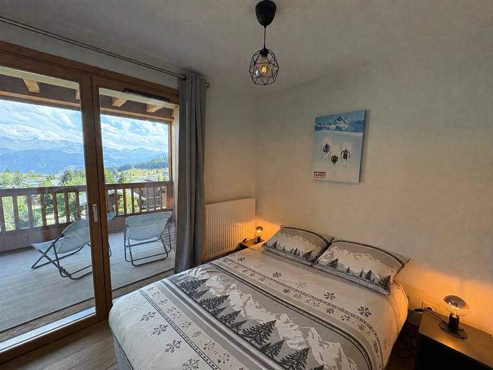 Apartamento entero, Apartamento nuevo 50m², 2 dormitorios, Wifi, parking cubierto in Les Saisies, Albertville region