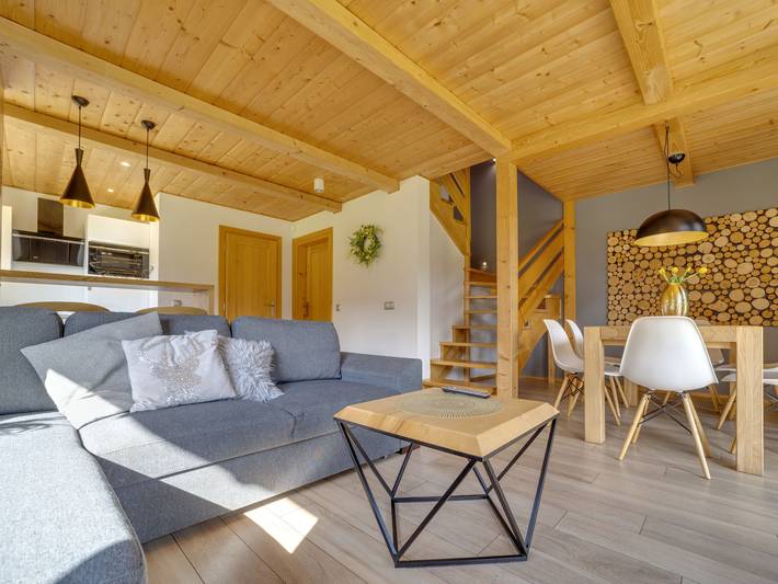 Chalet pour 8 personnes, avec vue ainsi que jardin et terrasse en Pologne - 2