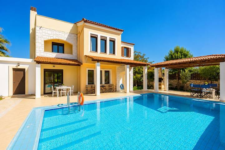 Location de vacances pour 7 personnes, avec Vue sur l’océan ainsi que Terrasse et Jardin dans Vámos - 3
