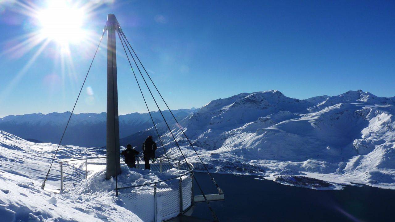 Geheel vakantieappartement, Vakantieappartement voor 8 personen met balkon in Bramans, Saint-Jean-de-Maurienne regio