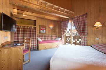 Chambre d’hôte pour 3 personnes, avec vue à Hauteluce