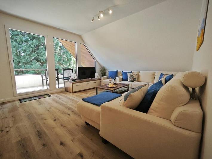 Gîte pour 4 personnes, avec Balcon à Rhauderfehn