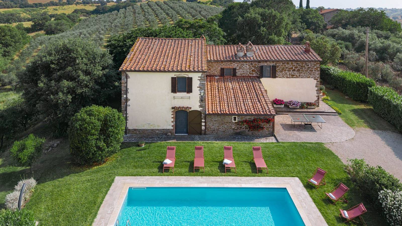 Fonte al Melo in Magliano in Toscana, Provincie Grosseto