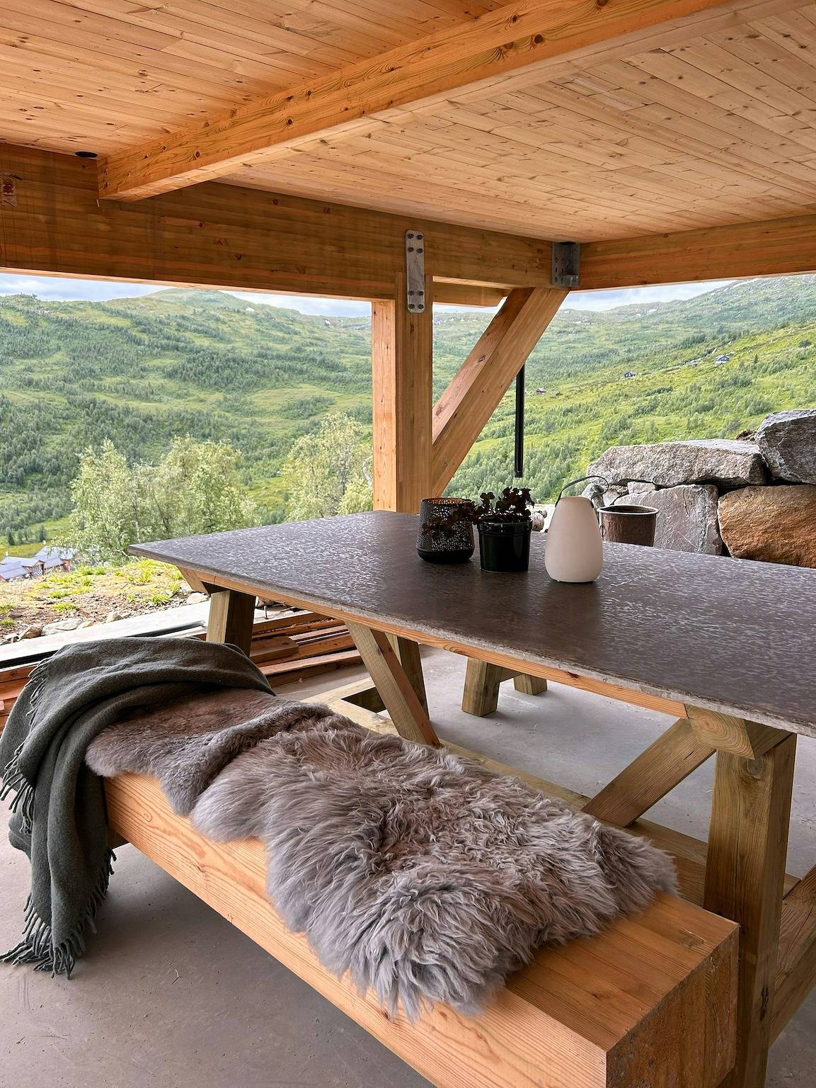 Moderne hytte med personlig preg in Sogndal 