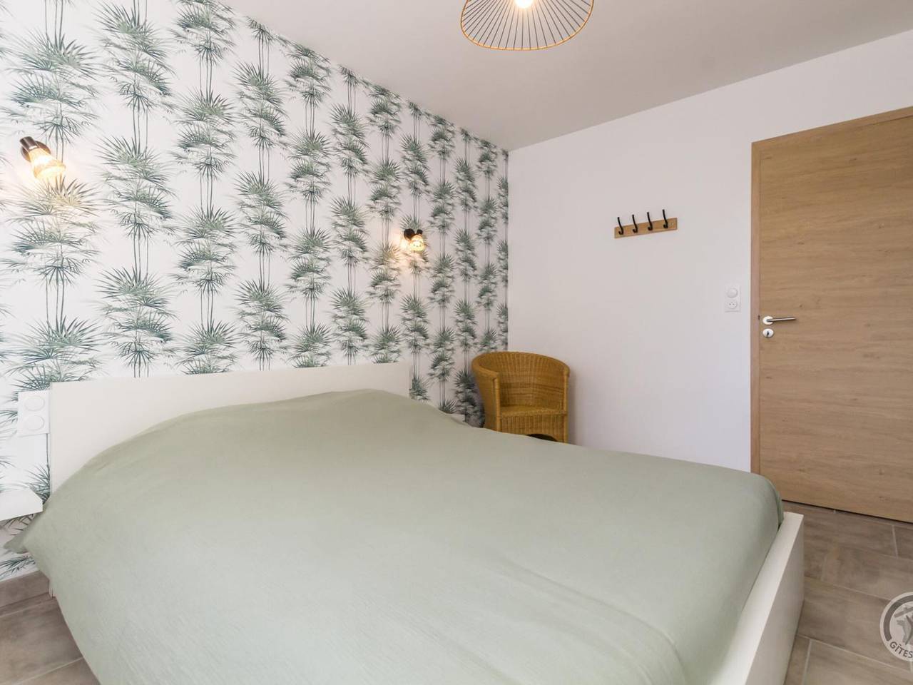 Casa cerca de la playa, luminosa con balcón y gran sala de estar - Sábanas incluidas in Portbail, Côte de la Déroute
