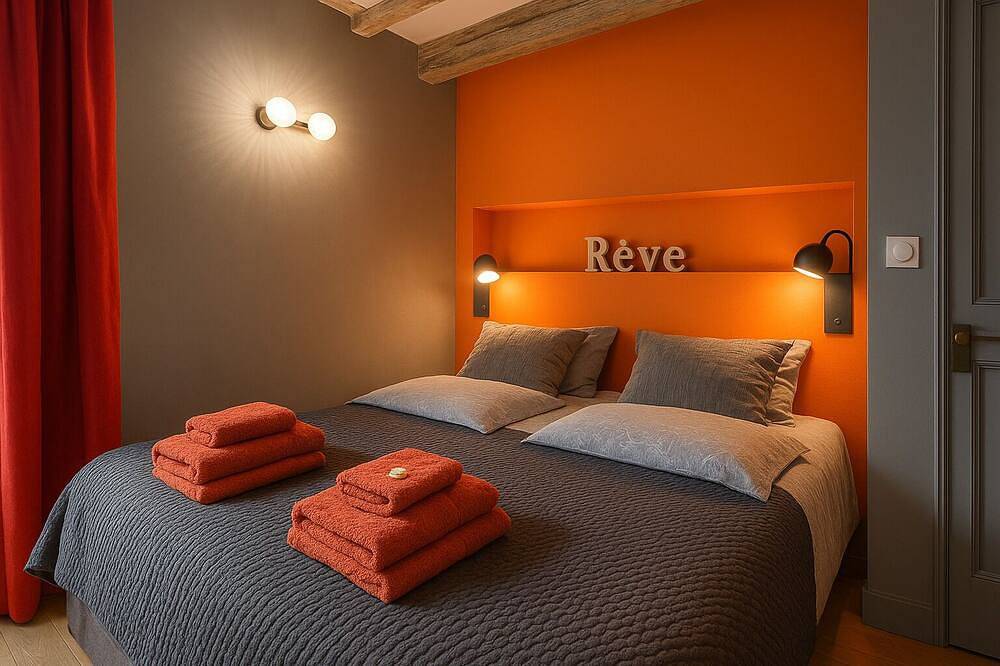 Ganze Wohnung, Apartment-Komfort-Nasszelle-Gartenblick-3 étoiles in Chartres, Chartres und Umgebung