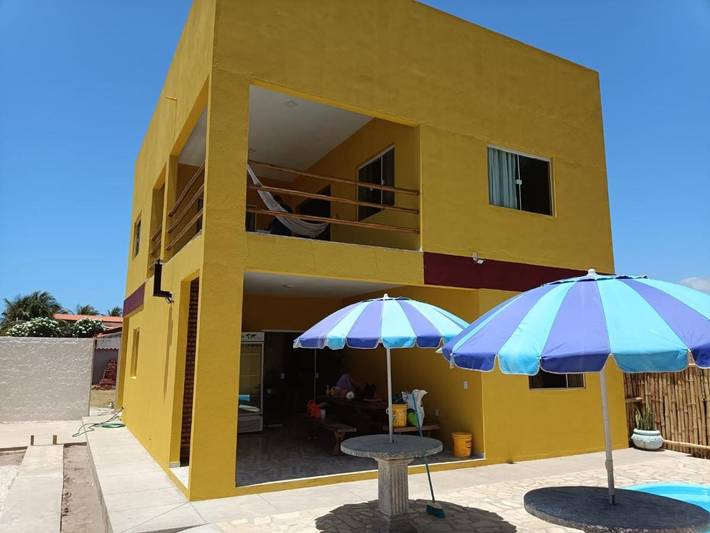 Casas e apartamentos de temporada para 11 pessoas, com piscina e balcão e ainda vista em Coruripe