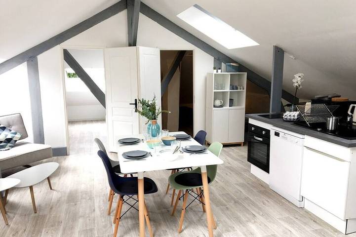 Appartement de vacances pour 4 personnes, avec Jardin à Saint-Herblain