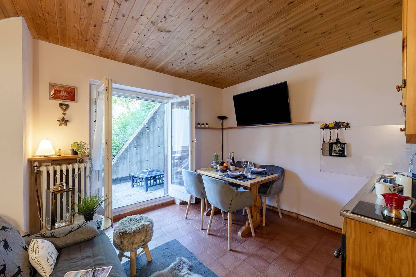 Ganze Wohnung, Chaberton Romantic Retreat Ski In Ski Out in Claviere, Via Lattea