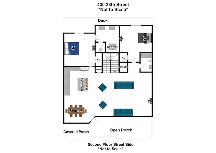 Vacation rental for 16 people in Sunset Beach (NC)