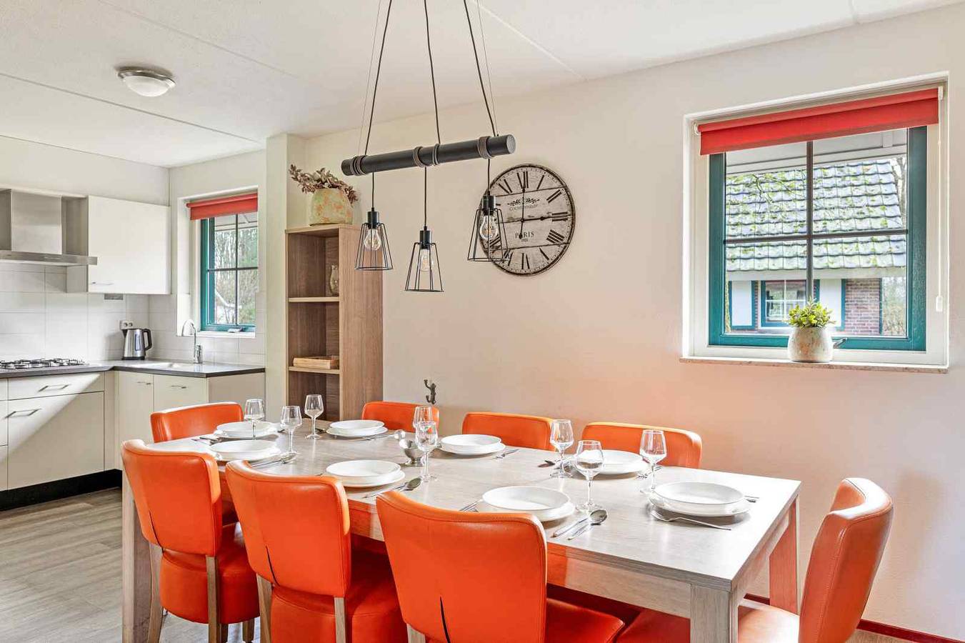 Ruime vrijstaande 8 persoons vakantiebungalow op vakantiepark. in Hooghalen, Drenthe