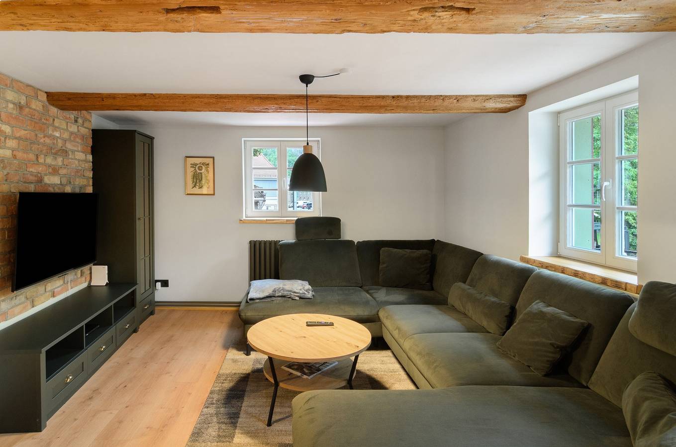 Ganze Wohnung, Apartment 'Altes Höhlenführerhaus' mit Bergblick, Gemeinschaftsterrasse und Wlan in Rübeland, Harzvorland