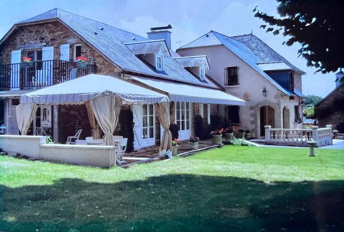 Chambre d’hôte pour 2 personnes, avec Terrasse ainsi que Jardin et Vue