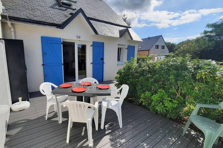 Maison de vacances pour 4 personnes, avec jardin et piscine