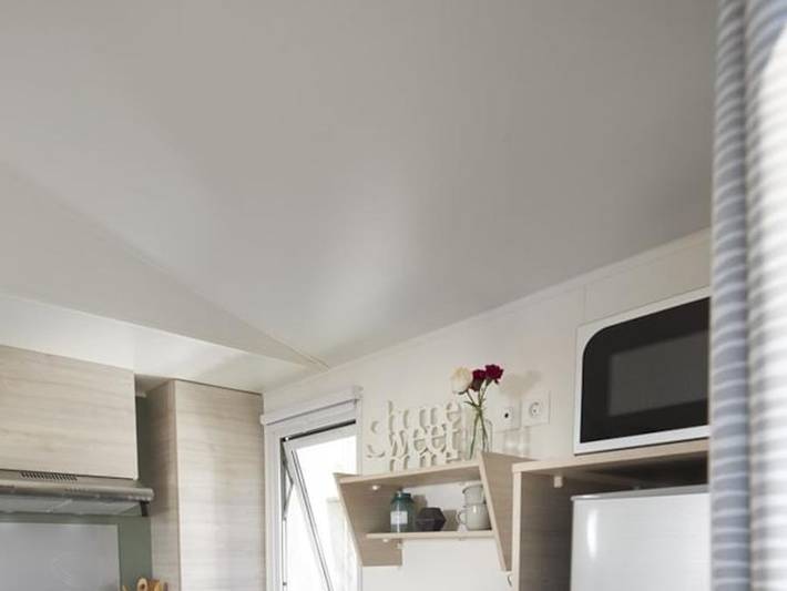 Camping West  - Mobilheim 2 personen - Confort Evo 20 m² (Haustiere verboten) in La Clarté (Perros-Guirec), Perros-Guirec