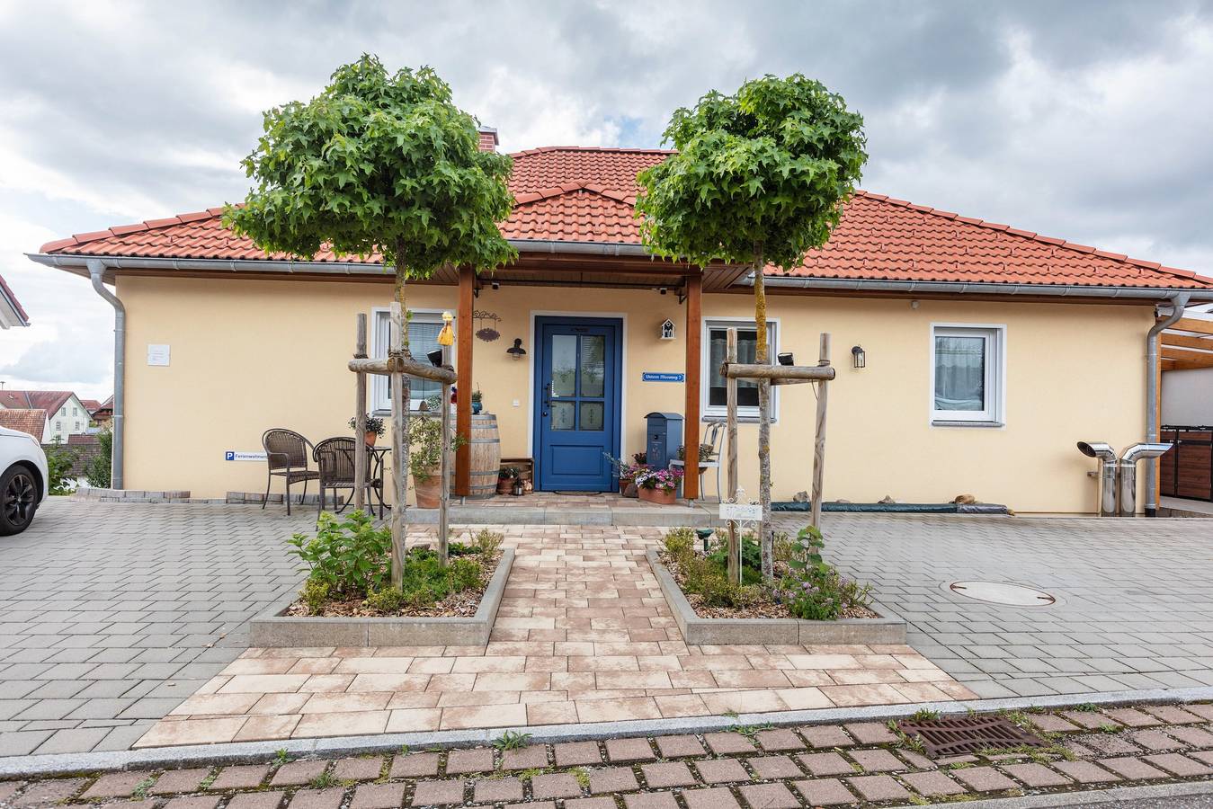 Ganze Wohnung, Ferienwohnung 'Wolke 7' mit Bergblick, privater Terrasse und Wlan in Görwihl, Südschwarzwald