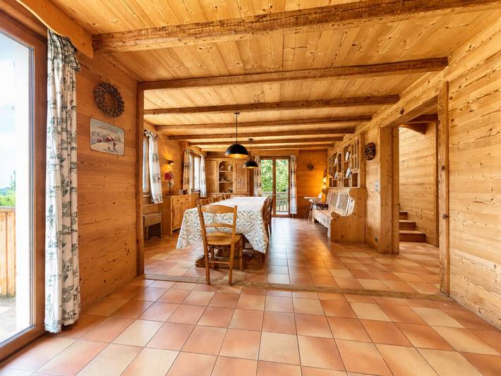 Familienchalet in Flumet, 8 Pers, Balkone und Garten in Flumet, Albertville und Umgebung