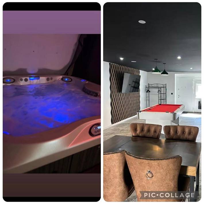 Gîte pour 3 personnes, avec Jacuzzi et Terrasse ainsi que Jardin et Sauna à Stiring-Wendel