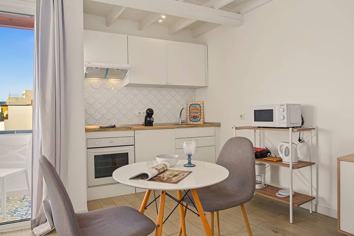 Hel lejlighed, B-rent Bluemarlin Boutique Sea View – Central Apartment with Stunning Ocean Views in Puerto de Corralejo, La Oliva