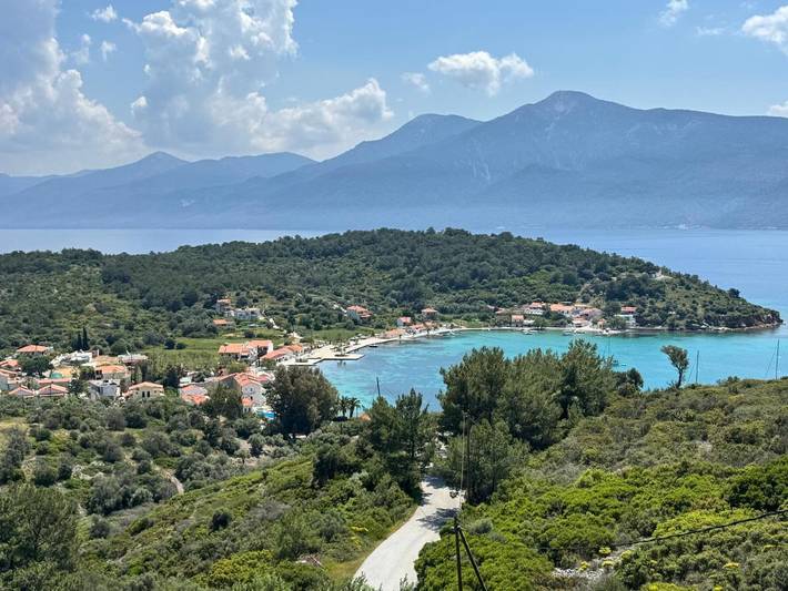 Vakantieappartement voor 3 personen, met uitzicht en tuin in Samos