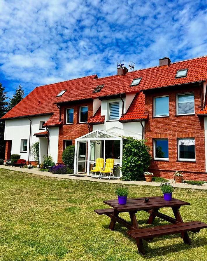 Ferienwohnung für 2 Personen, mit Terrasse und Garten sowie Ausblick in Leba - 2