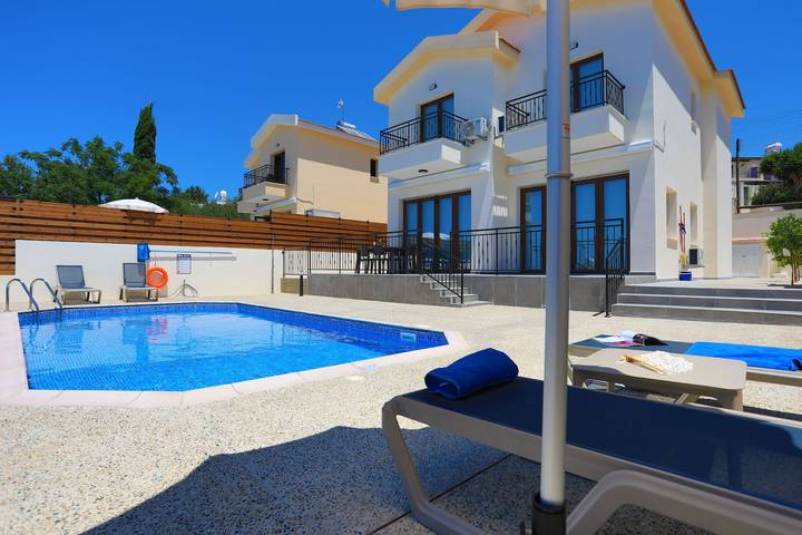 Vakantiehuis voor 6 personen, met uitzicht en tuin in Cyprus (eiland)