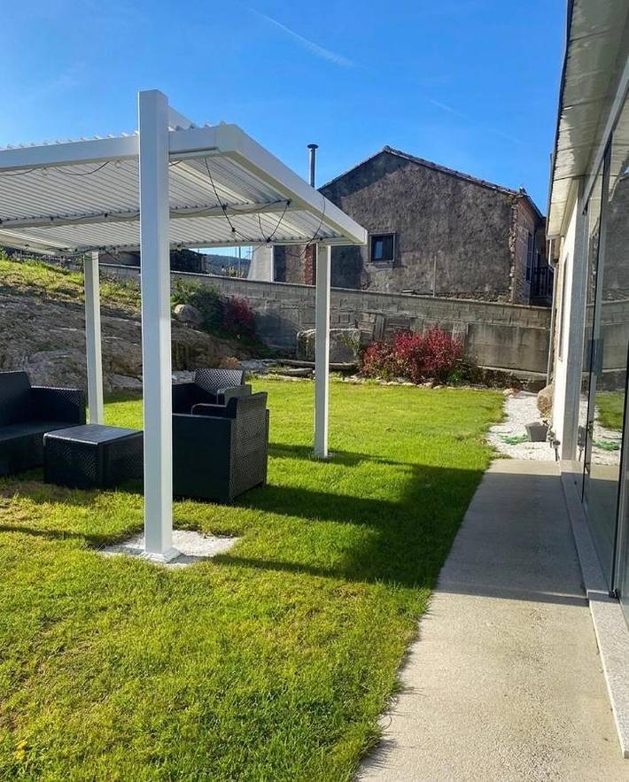 Casa rural para 8 personas, con Terraza y Jardín además de Piscina y Vistas en Santa Comba - 3