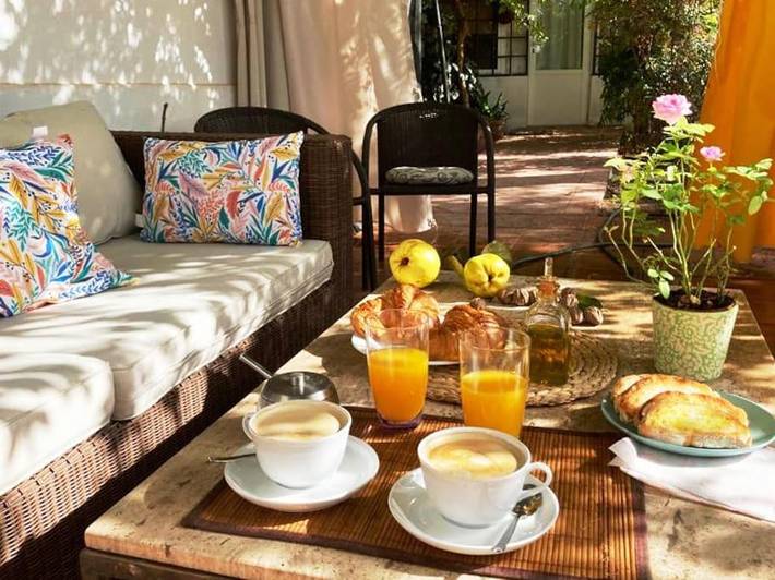 Location de vacances pour 8 personnes, avec Jardin ainsi que Piscine et Vue à Alfacar