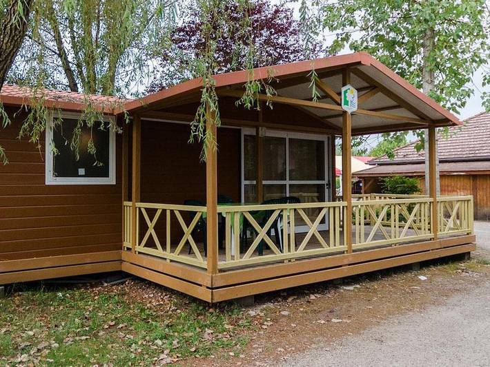 Chalet pour 5 personnes, avec bassin pour enfant, animaux acceptés dans l' Ain - 3