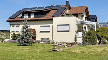 Hütte für 4 Personen, mit Garten und Seeblick am Bodensee