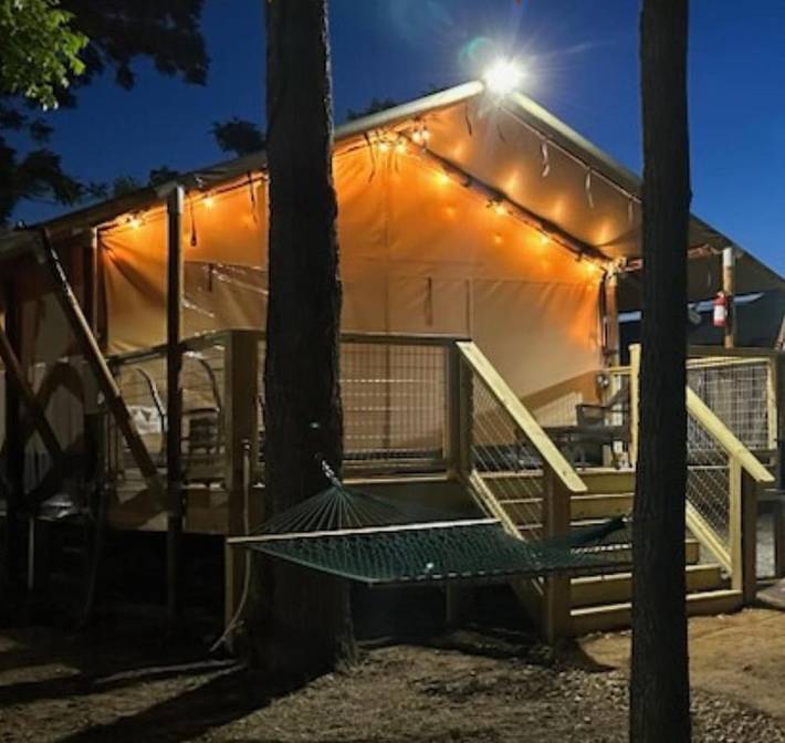 Camping für 9 Personen, mit Ausblick in Texas