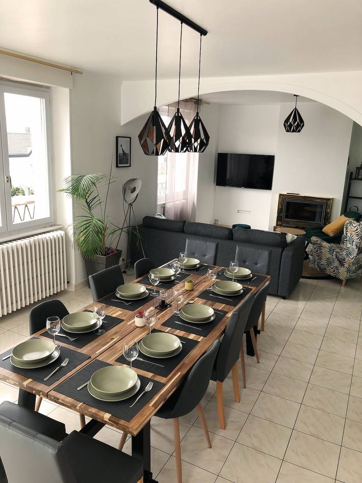 Maison de vacances pour 11 personnes, avec jardin, adapté aux familles en Bretagne
