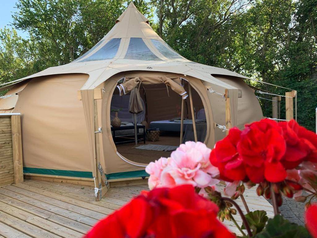 Tent in Schwedische Ostsee