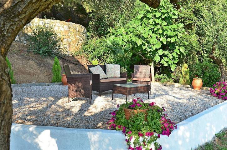 Apartamento entero, Apartamento de vacaciones para 4 personas con jardín in Galini Agiou Nikolaou, Sithonia Peninsula