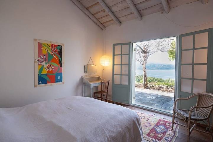 Magnificent sea view St.Florent 2 individual houses with many terraces and pool in Patrimonio Francia, Calvi e dintorni