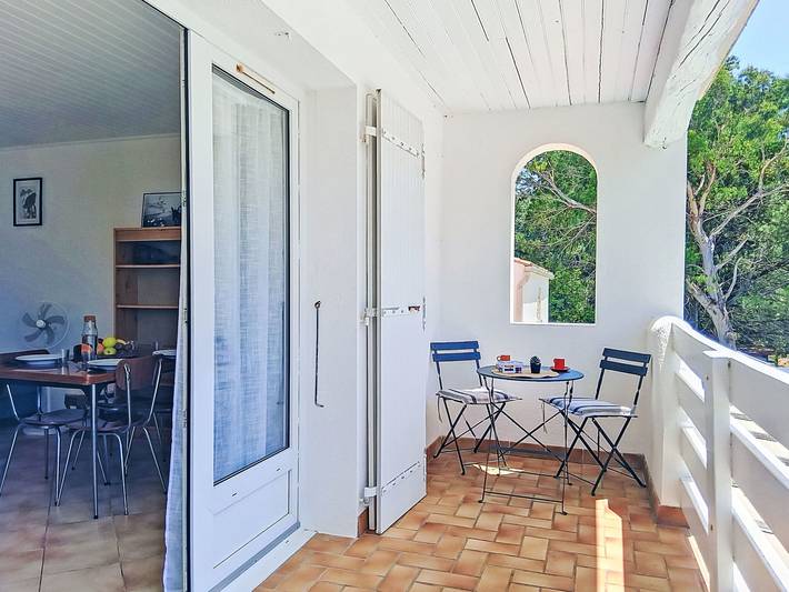 Appartement de vacances pour 4 personnes, avec balcon et jardin
