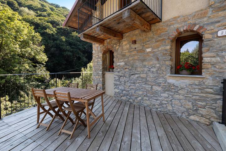 Ferienwohnung für 4 Personen, mit Garten im Piemont